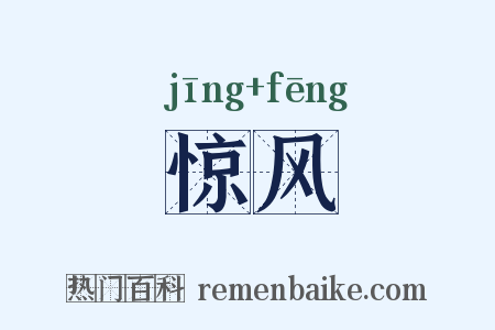 惊风是什么意思的图片